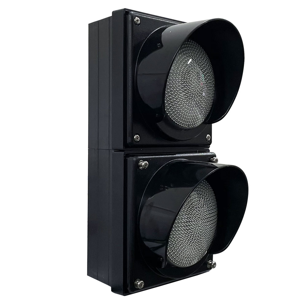 Светофор с красным/зеленым шаром высокой плотности (двухсекционный)