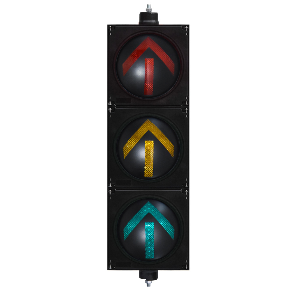 Светофор с высокой светоотдачей: красный/желтый/зеленый