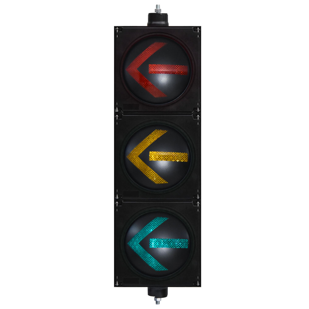 Светофор с высокой светоотдачей: красный/желтый/зеленый