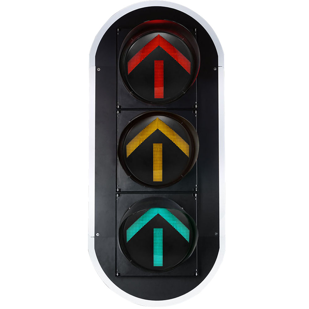 Светофор с высокой светоотдачей: красный/желтый/зеленый