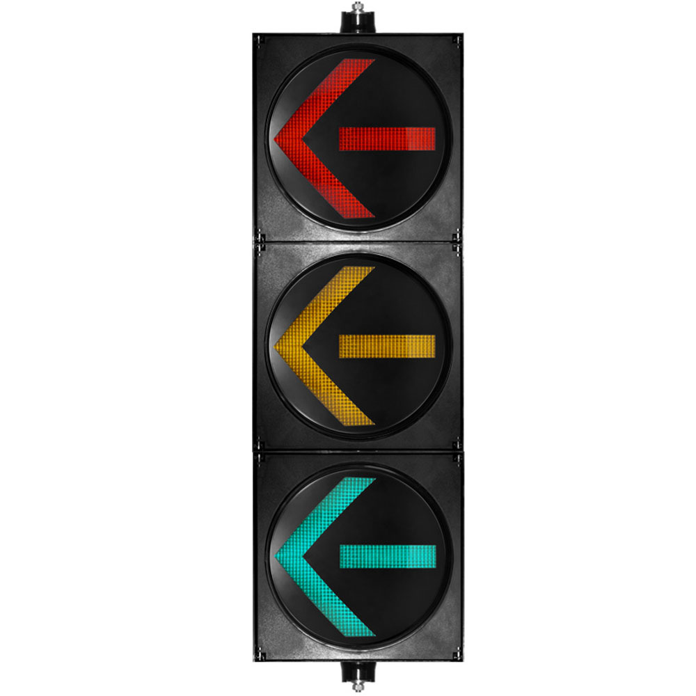 Светофор с высокой светоотдачей: красный/желтый/зеленый