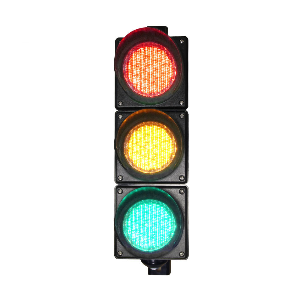 Маломощный красный/желтый/зеленый полноцветный светофор