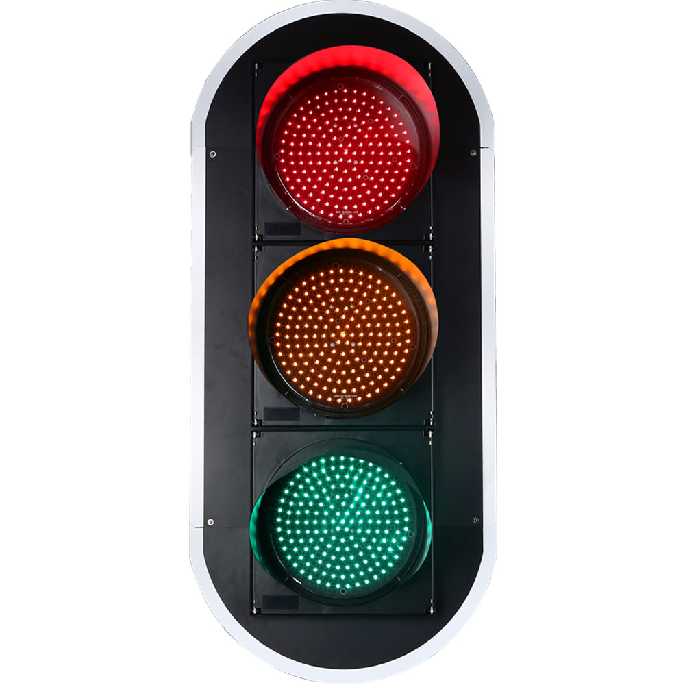 Маломощный красный/желтый/зеленый полноцветный светофор