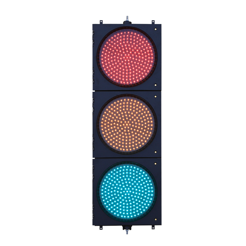 Маломощный красный/желтый/зеленый полноцветный светофор