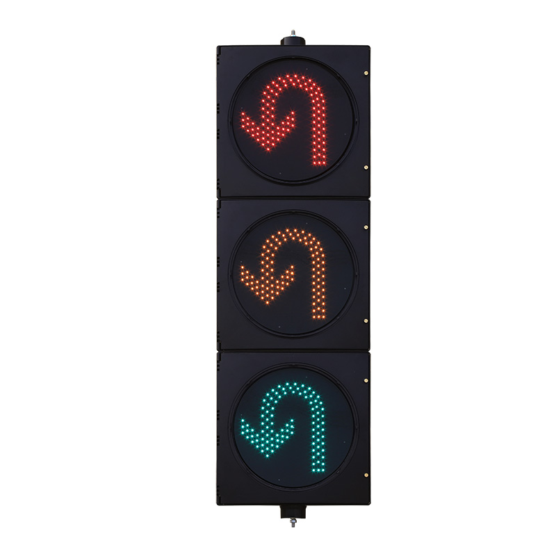 Маломощный красный/желтый/зеленый поворотный светофор