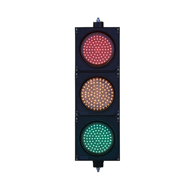 Маломощный красный/желтый/зеленый светофор с полным шаром и таймером обратного отсчета