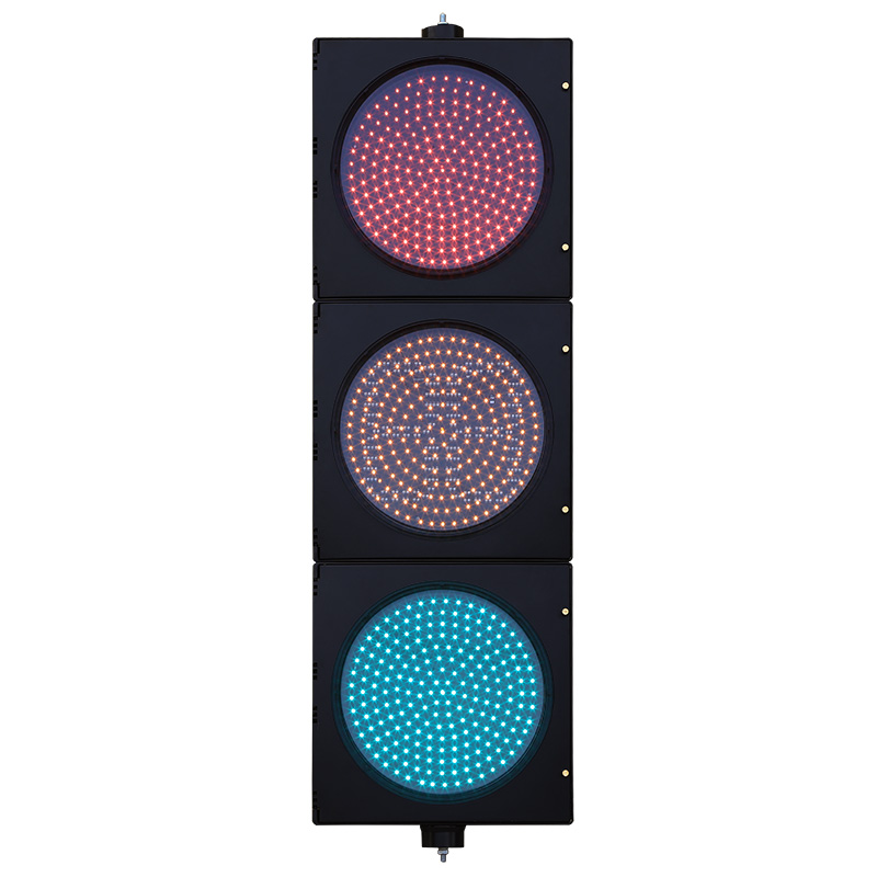 Маломощный красный/желтый/зеленый светофор с полным шаром и таймером обратного отсчета