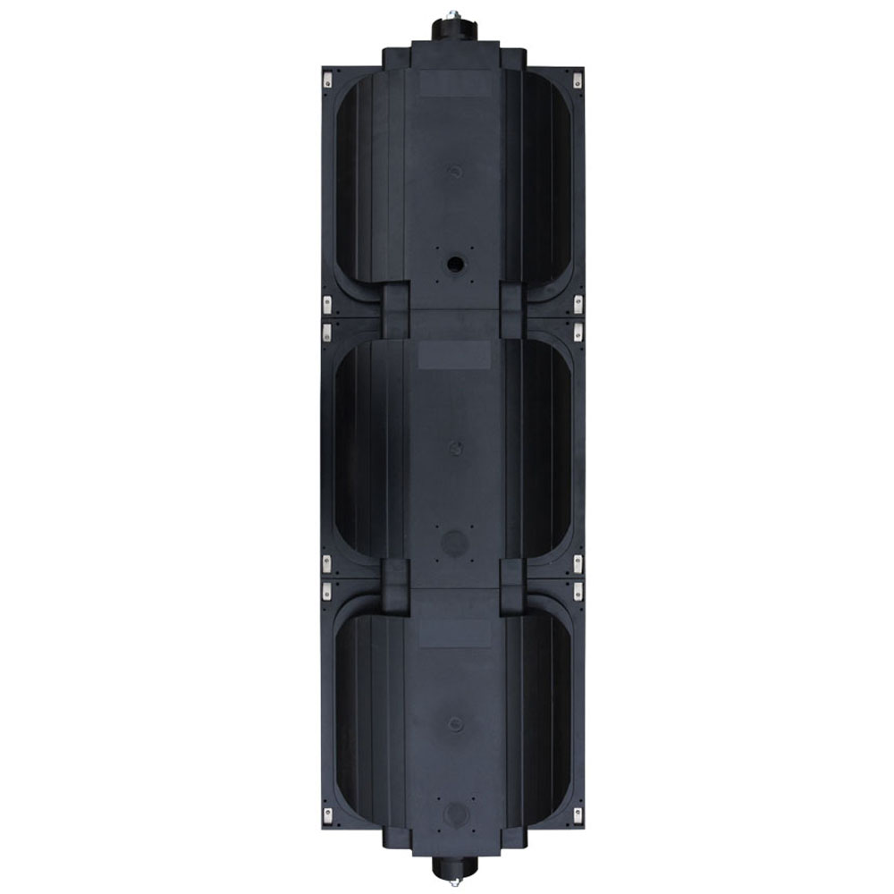 Маломощный красный/желтый/зеленый светофор с полным шаром и матричным обратным отсчетом