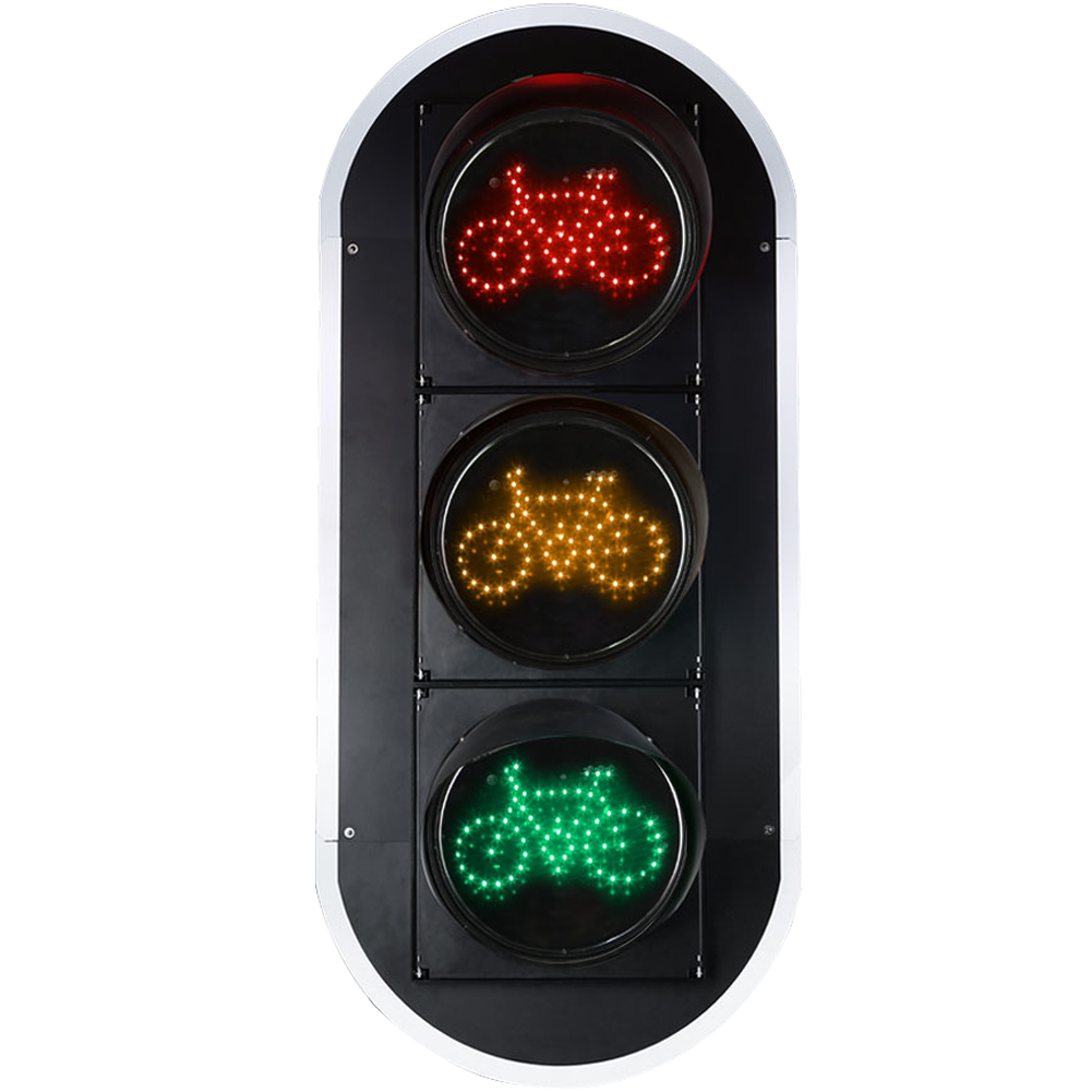 Маломощный велосипедный светофор