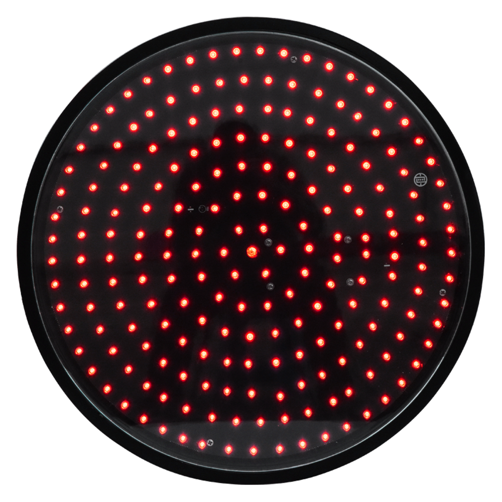 Модуль светофора с полным шаром и низким энергопотреблением