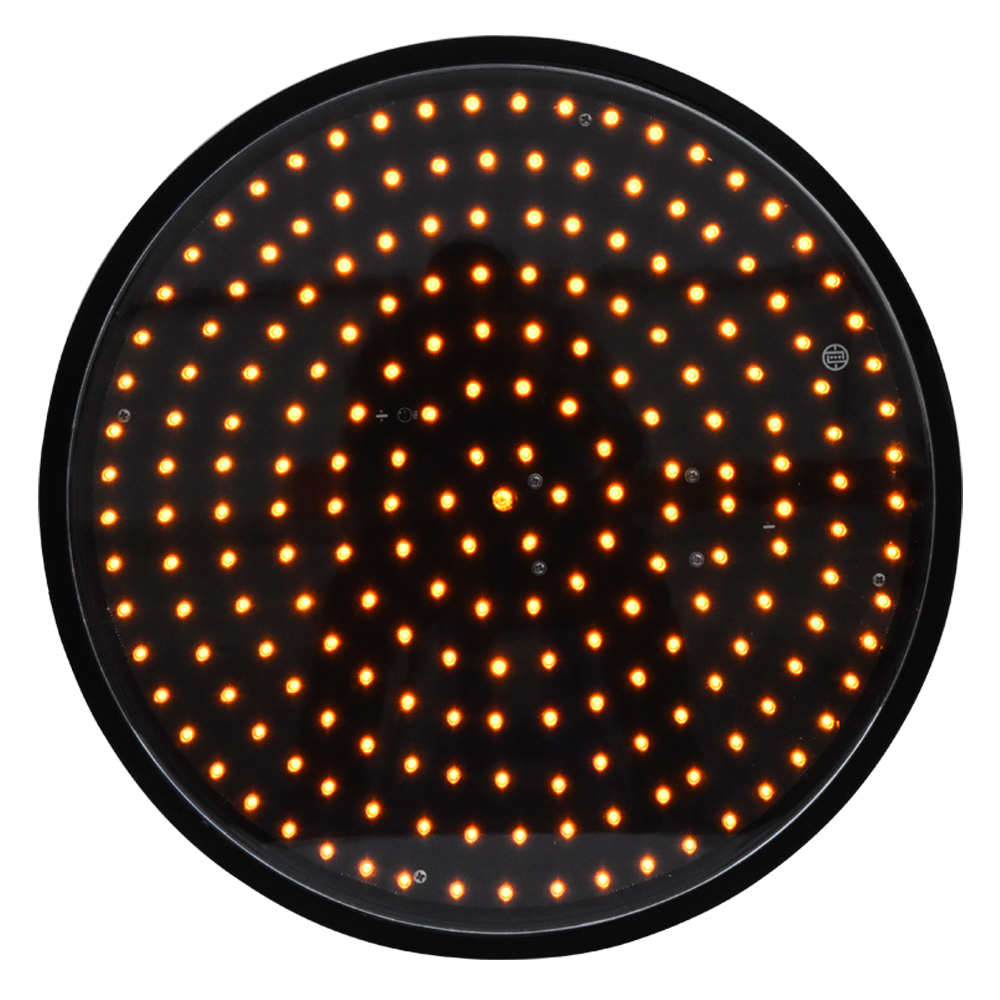 Модуль светофора с полным шаром и низким энергопотреблением