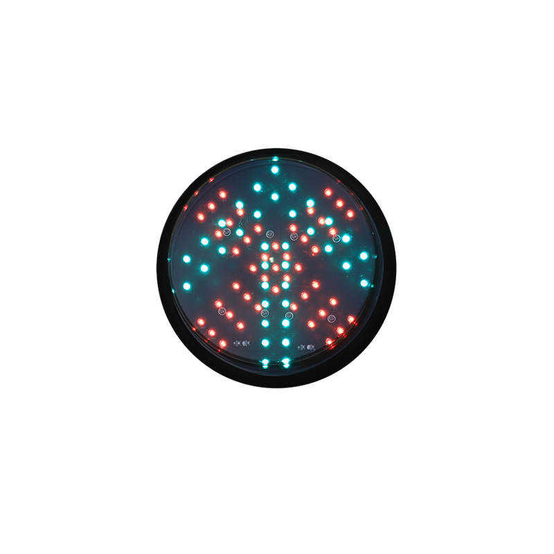 Модуль светофора с низким энергопотреблением: красный крест и зеленая стрелка