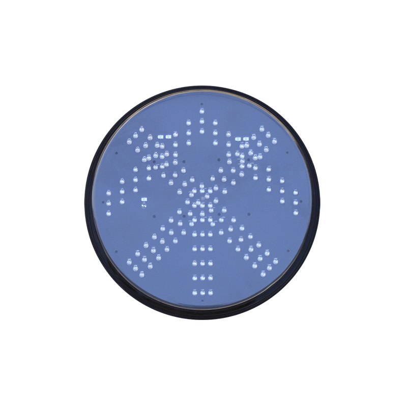 Модуль светофора с низким энергопотреблением: красный крест и зеленая стрелка