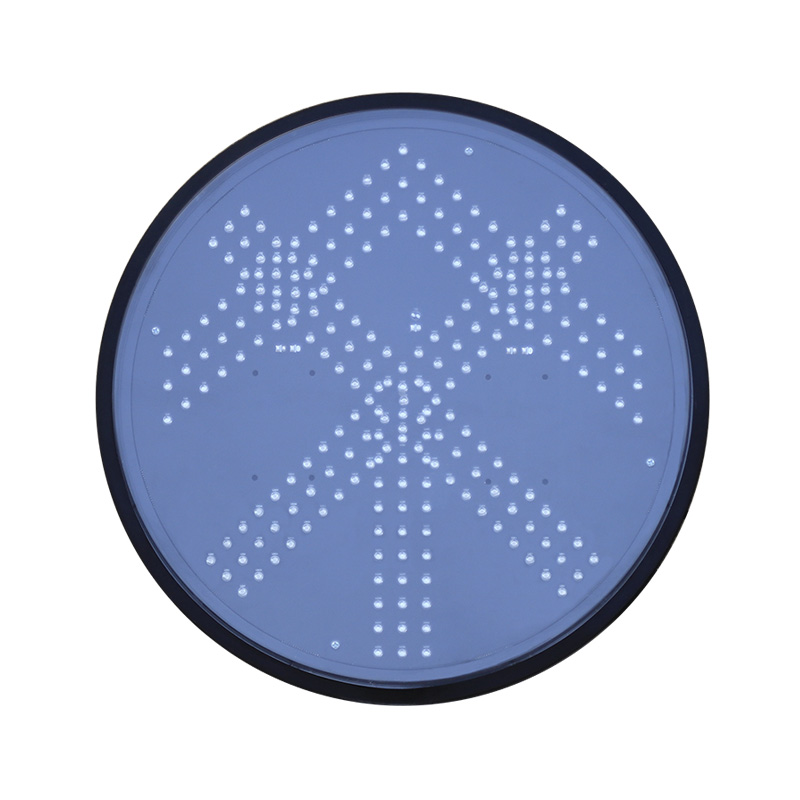 Модуль светофора с низким энергопотреблением: красный крест и зеленая стрелка