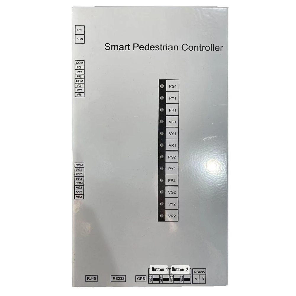 Регулировщик движения на пешеходном переходе