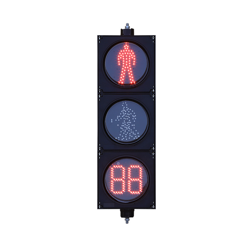 Маломощный пешеходный светофор с таймером обратного отсчета