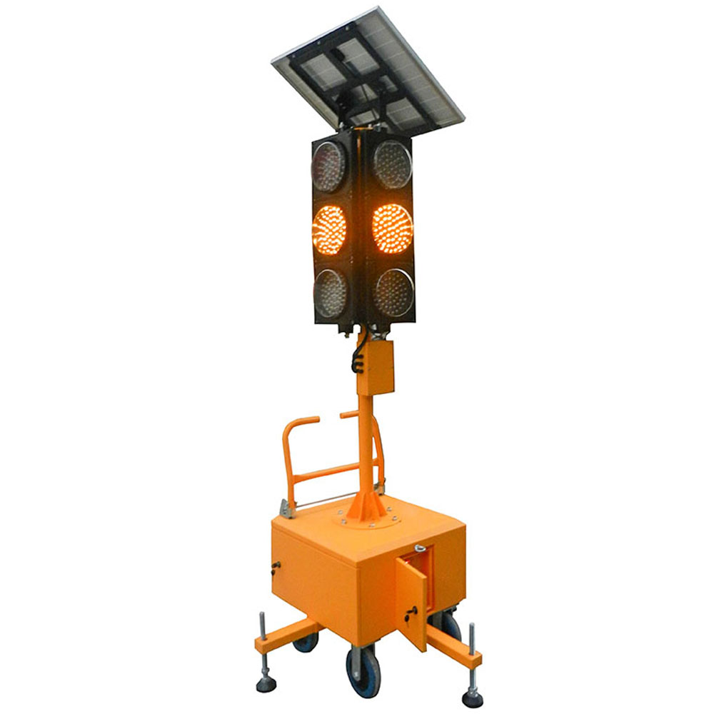 Мобильный интегрированный светофор на солнечной энергии