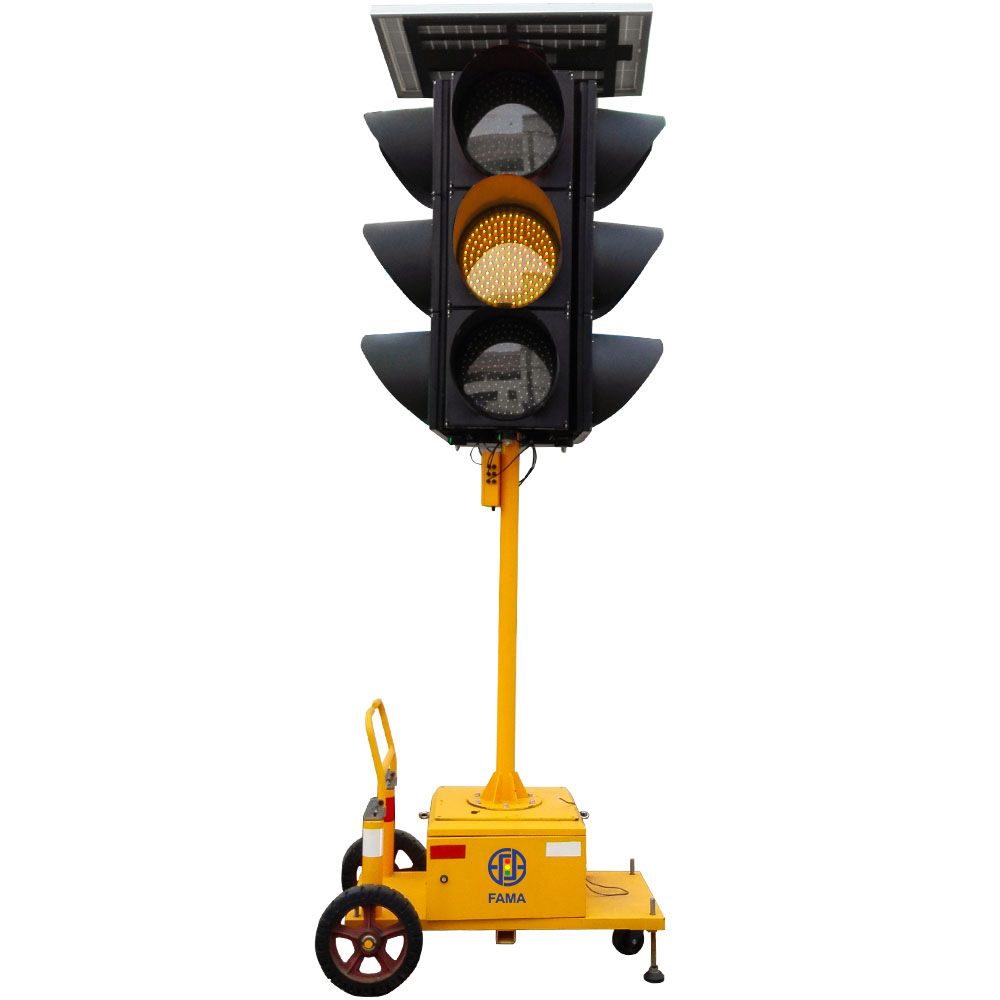 Мобильный интегрированный светофор на солнечной энергии