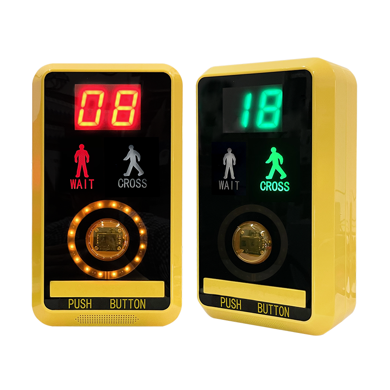 Кнопка индукционного типа для пешеходного перехода