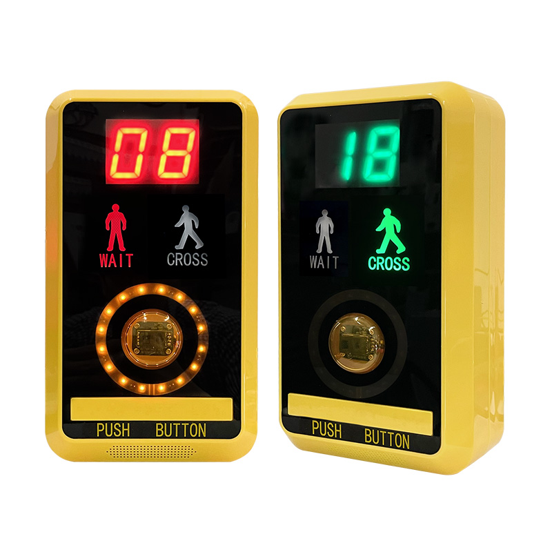 Кнопка индукционного типа для пешеходного перехода