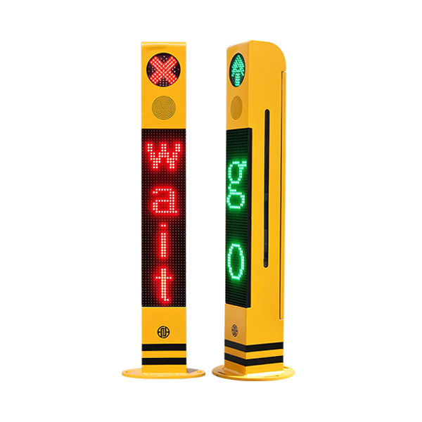 Пешеходный фонарный столб с модульным экраном