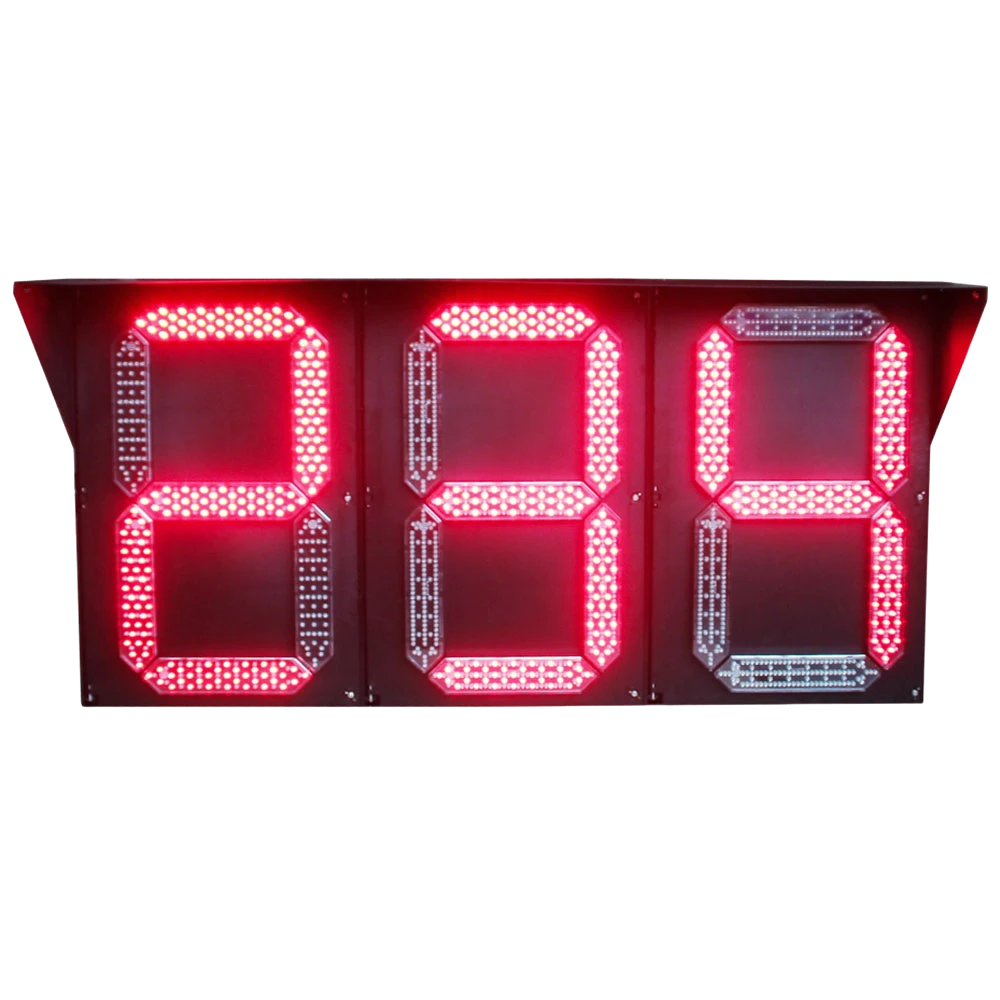 Тип сегмента: светофор обратного отсчета (прямоугольного типа)