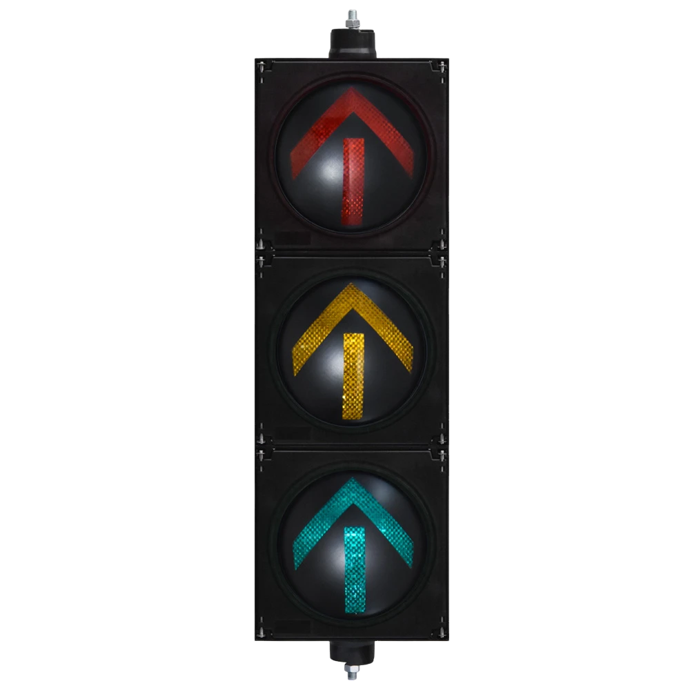 Светофор с высокой светоотдачей: красный/желтый/зеленый