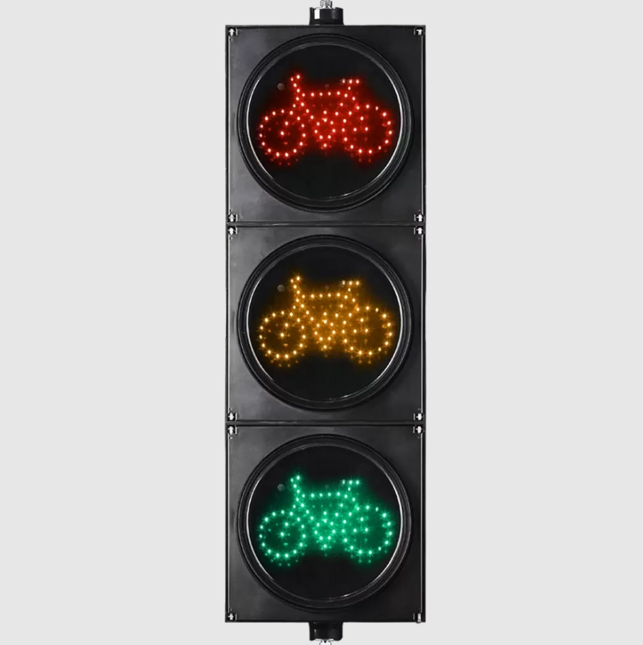 Маломощный велосипедный светофор